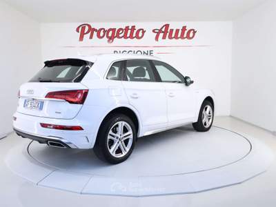 Audi Q5 Q5 40 tdi mhev S line Plus quattro s-tronic ADAS Bianco usata Riccione