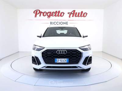 Audi Q5 Q5 40 tdi mhev S line Plus quattro s-tronic ADAS Bianco usata Riccione
