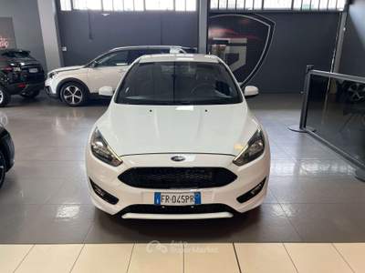 Ford Focus Focus IV 2015 5p 1.0 ecoboost ST-Line s Bianco usata Romano di Lombardia
