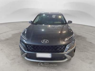 Hyundai Kona 1.6 HEV Xline+ 2WD DCT FINO A 3 ANNI DI GARANZIA KM ILLIMITATI Grigio usata Salerno