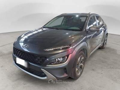 Hyundai Kona 1.6 HEV Xline+ 2WD DCT FINO A 3 ANNI DI GARANZIA KM ILLIMITATI Grigio usata Salerno
