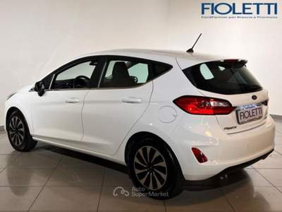 Ford Fiesta 7ª SERIE 1.0 ECOBOOST HYBRID 125 CV 5 PORTE TITANIUM Bianco usata Manerbio