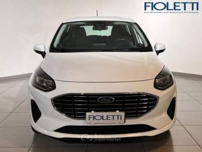 Ford Fiesta 7ª SERIE 1.0 ECOBOOST HYBRID 125 CV 5 PORTE TITANIUM Bianco usata Manerbio