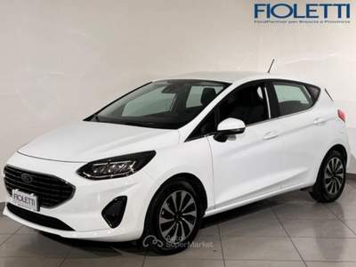 Ford Fiesta 7ª SERIE 1.0 ECOBOOST HYBRID 125 CV 5 PORTE TITANIUM Bianco usata Manerbio