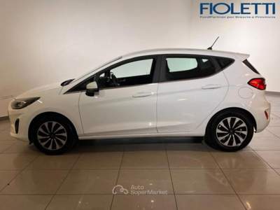 Ford Fiesta 7ª SERIE 1.0 ECOBOOST HYBRID 125 CV 5 PORTE TITANIUM Bianco usata Manerbio