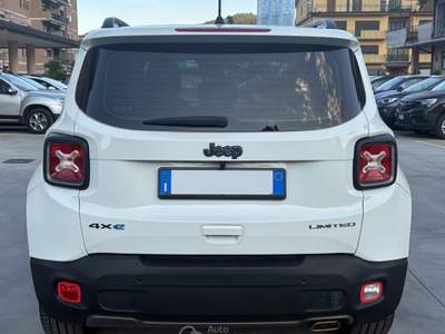Jeep Renegade 1.3 T4 PHEV 190cv Limited 4xe Auto Bianco usata SORA