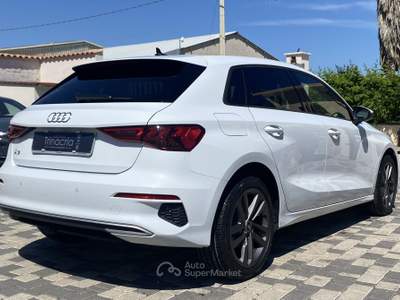 Audi A3 SPB S Line interno ed esterno 2.0 TDI 150CV  35 Bianco usata Borgetto