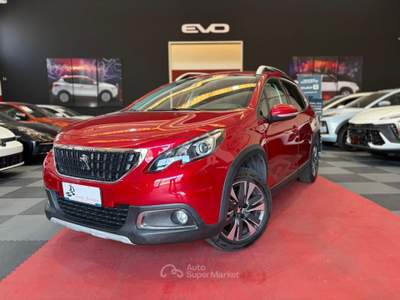 Peugeot 2008 PureTech 82 Allure S/S Rosso usata Cornate D'adda
