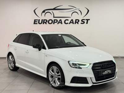 Audi A3 35 TDI S tronic S line Edition Bianco usata Caresanablot