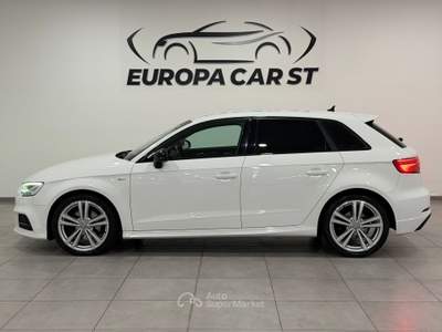 Audi A3 35 TDI S tronic S line Edition Bianco usata Caresanablot