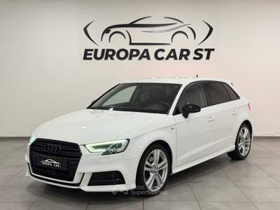 Audi A3 35 TDI S tronic S line Edition Bianco usata Caresanablot