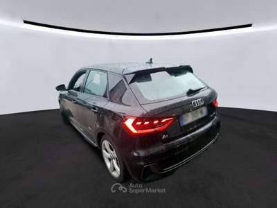 Audi A1 SPB 30 TFSI S tronic S line edition Nero usata Villongo