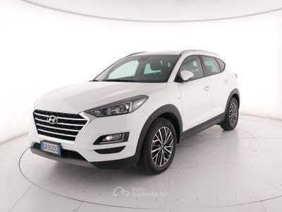 Hyundai Tucson 1.6 crdi 48V Xprime 2wd 136cv dct my20 Bianco usata Roma