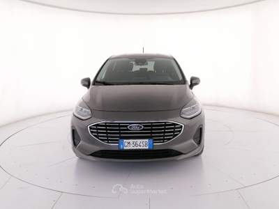 Ford Fiesta 5p 1.0 ecoboost h Titanium 125cv Grigio usata Roma