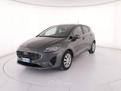 Ford Fiesta 5p 1.0 ecoboost h Titanium 125cv Grigio usata Roma