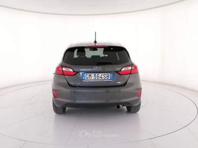 Ford Fiesta 5p 1.0 ecoboost h Titanium 125cv Grigio usata Roma