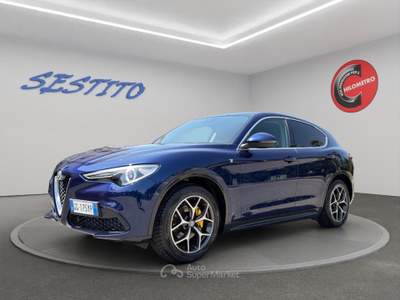 Alfa Romeo Stelvio  2.2 t Ti Q4 190cv auto Blu/Azzurro usata Cirò Marina