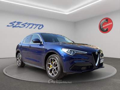 Alfa Romeo Stelvio  2.2 t Ti Q4 190cv auto Blu/Azzurro usata Cirò Marina