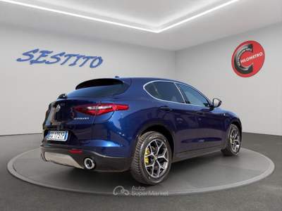 Alfa Romeo Stelvio  2.2 t Ti Q4 190cv auto Blu/Azzurro usata Cirò Marina