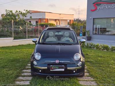Fiat 500 500 C 1.3 MJT 95 CV Lounge CABRIO Blu/Azzurro usata Partinico