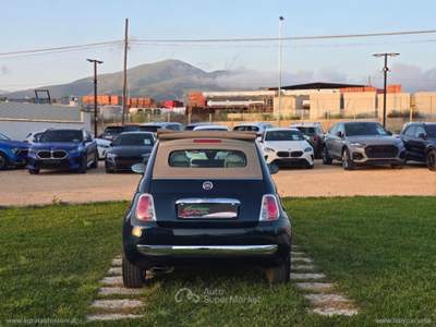 Fiat 500 500 C 1.3 MJT 95 CV Lounge CABRIO Blu/Azzurro usata Partinico