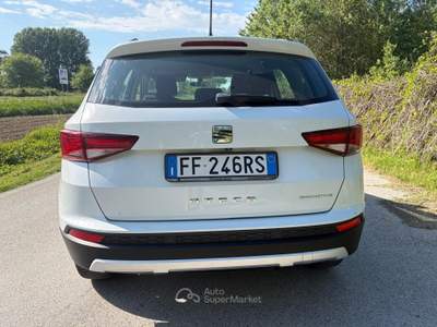 Seat Ateca 1.6 tdi Advance Solo 140000 km Bianco usata Cascina