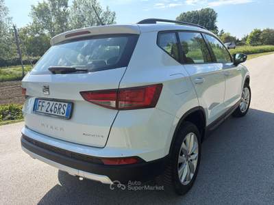 Seat Ateca 1.6 tdi Advance Solo 140000 km Bianco usata Cascina
