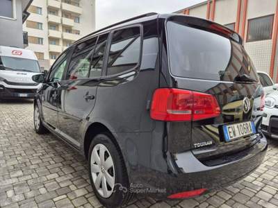 Volkswagen Touran Touran 1.6 tdi cambio automatico  dsg 7 POSTI Nero usata LECCO