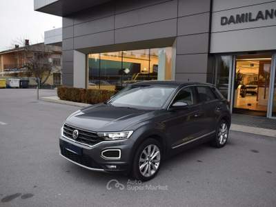 Volkswagen T-Roc 2.0 TDI DSG 4MOTION UNICOPROPRIETARIO Grigio usata Cuneo