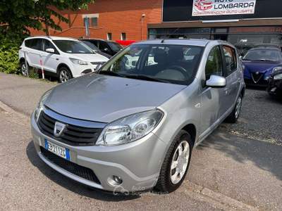 Dacia Sandero Sandero I 2010 Benzina 1.4 8v *Gpl SCADE 2030* Grigio usata Inzago