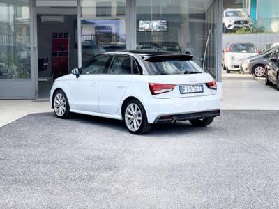 Audi A1 S-line 1.4 Diesel 90CV E6 Neo - 2017 Bianco usata Roma