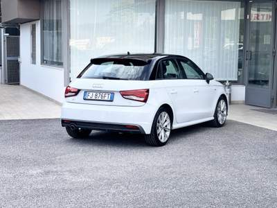 Audi A1 S-line 1.4 Diesel 90CV E6 Neo - 2017 Bianco usata Roma