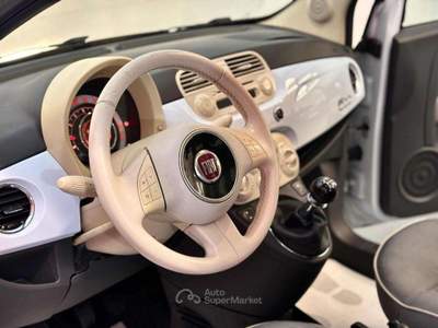 Fiat 500 1.2 Lounge Blu/Azzurro usata Inzago