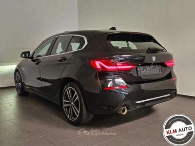 BMW Serie 1 118i 118 i 5p. Luxury tetto pano Nero usata Roma