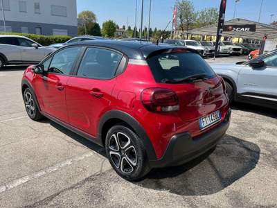 Citroen C3 C3 III 2017 1.2 puretech Shine s Rosso usata Calerno di Sant'Ilario d'Enza