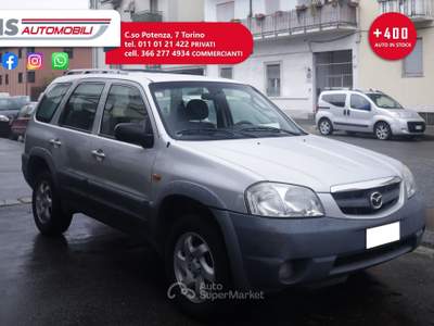 Mazda Tribute Mazda Tribute 2.0i 16V cat BENZINA/GPL Unicoproprietario Argento usata Torino