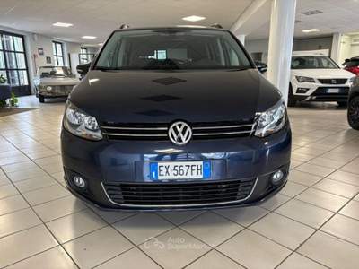 Volkswagen Touran 1.6 TDI DPF DSG Comfortline Blu/Azzurro usata Alba