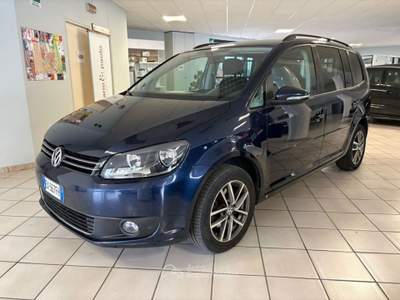 Volkswagen Touran 1.6 TDI DPF DSG Comfortline Blu/Azzurro usata Alba