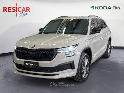 Skoda Kodiaq Kodiaq 2.0 tdi evo sportline 4x4 dsg Grigio usata Alessandria