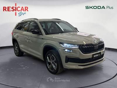 Skoda Kodiaq Kodiaq 2.0 tdi evo sportline 4x4 dsg Grigio usata Alessandria