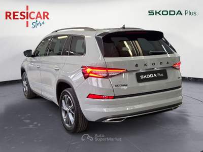 Skoda Kodiaq Kodiaq 2.0 tdi evo sportline 4x4 dsg Grigio usata Alessandria
