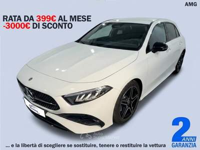 Mercedes-Benz Classe A A 200 d Edition AMG Line auto Bianco usata Sant'Anastasia