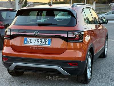 Volkswagen T-Cross 1.0 TSI  Style BMT Arancione usata Fiumicino