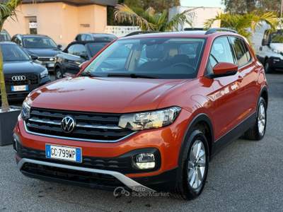 Volkswagen T-Cross 1.0 TSI  Style BMT Arancione usata Fiumicino