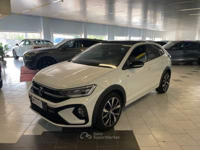 Volkswagen Taigo DSG R-Line Telecamera Keyless Bianco usata Gozzano