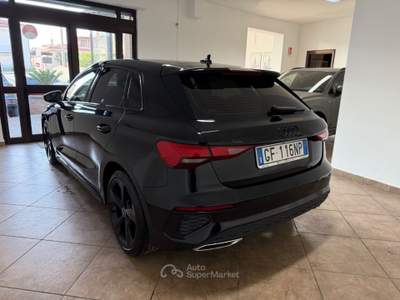 Audi A3 SPB 30 TDI S tronic line edition Nero usata Cellole