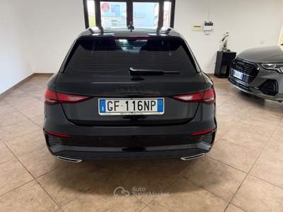 Audi A3 SPB 30 TDI S tronic line edition Nero usata Cellole