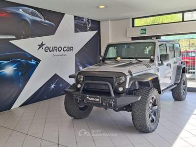 Jeep Wrangler Unlimited 2.8 CRD DPF Rubicon Auto Grigio usata Piancogno