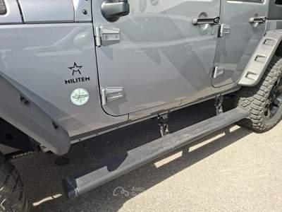 Jeep Wrangler Unlimited 2.8 CRD DPF Rubicon Auto Grigio usata Piancogno