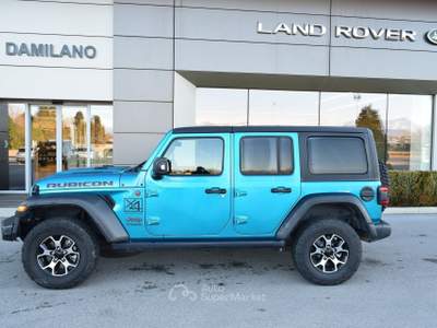 Jeep Wrangler Wrangler Unlimited  2.2 Mjt II Rubicon Blu/Azzurro usata Cuneo